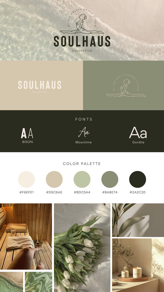 Luxe Wellness Brand Kit