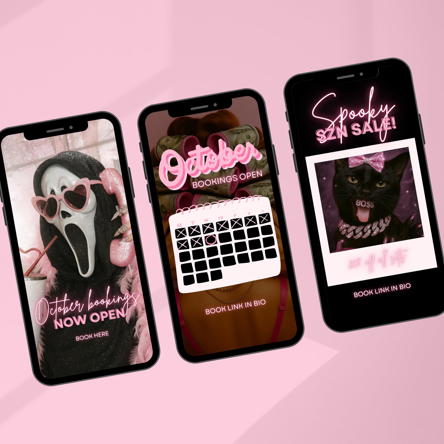 The Spooky Glam Social Bundle