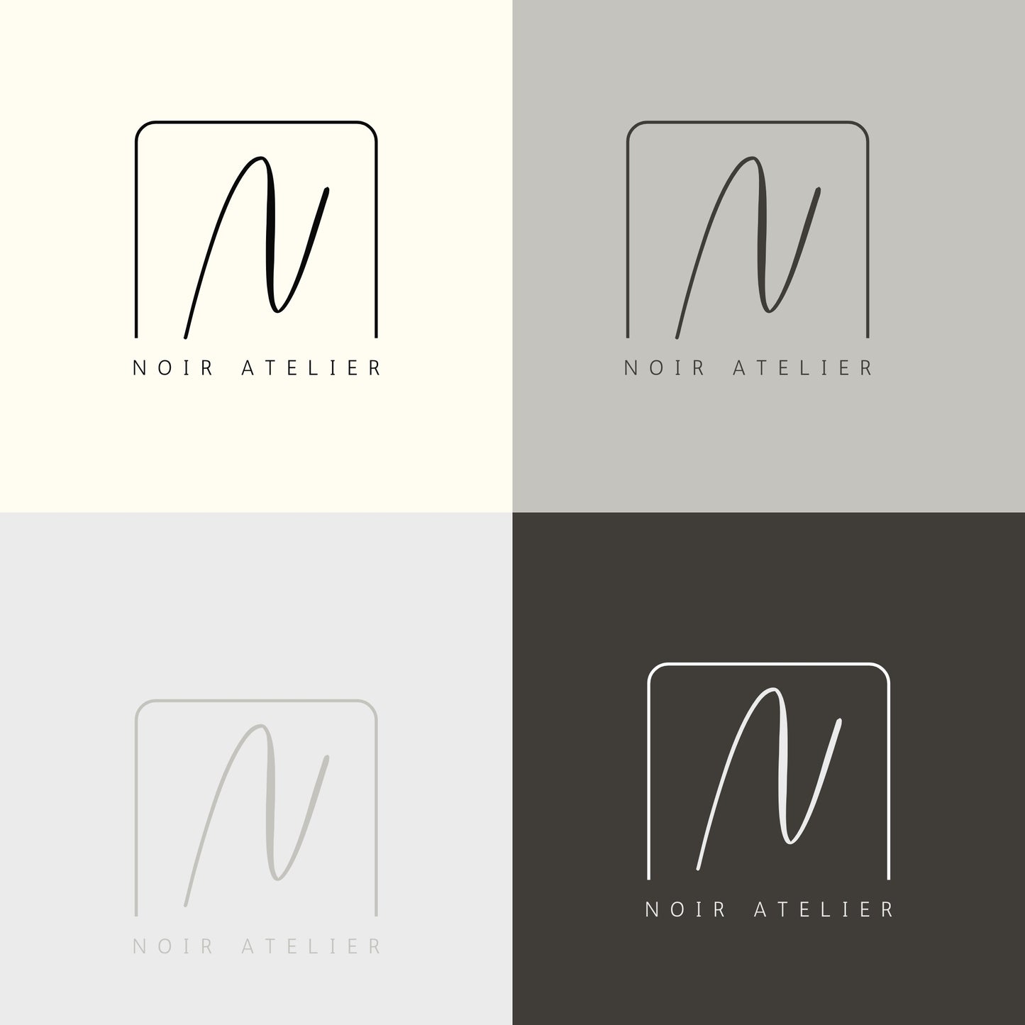 Luxe Noir Muse Brand Kit