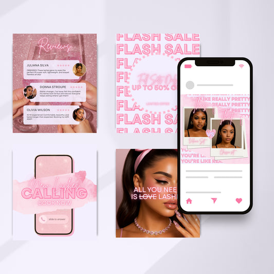 The Lash Doll Edit – Cotton Candy Dream 30 Instagram Posts