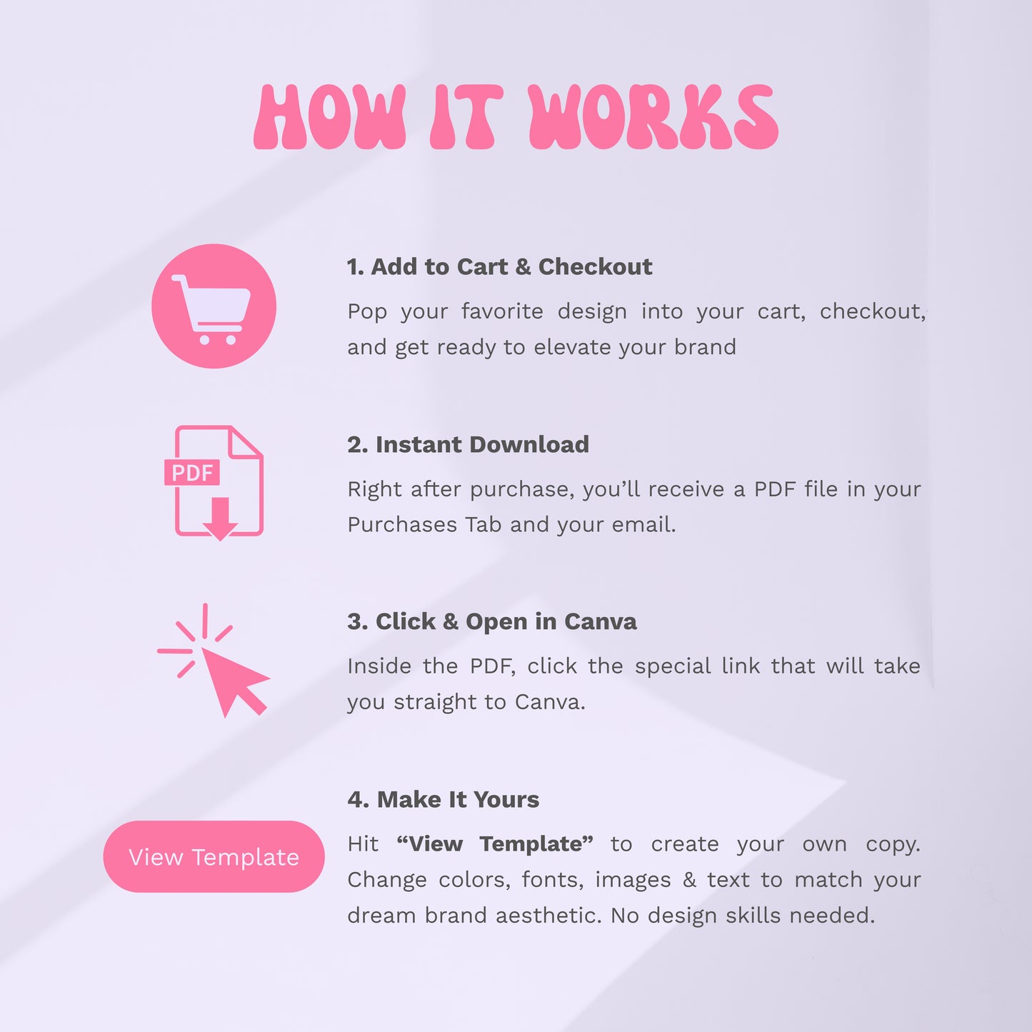 The Pretty Brand Studio Violet Fantasy – Beauty Biz Glow-Up Bundle (5-in-1 Canva Kit)