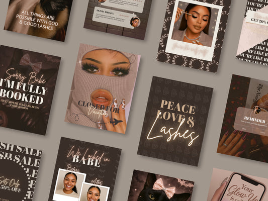 The Spooky Glam Social Bundle